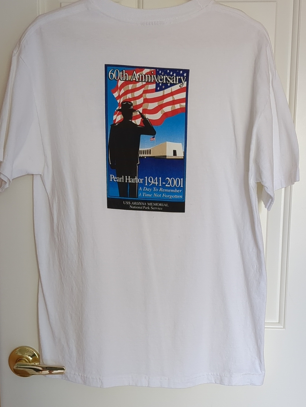 Vintage 2001 Pearl Harbor 60th Anniversary Graphic Tee
